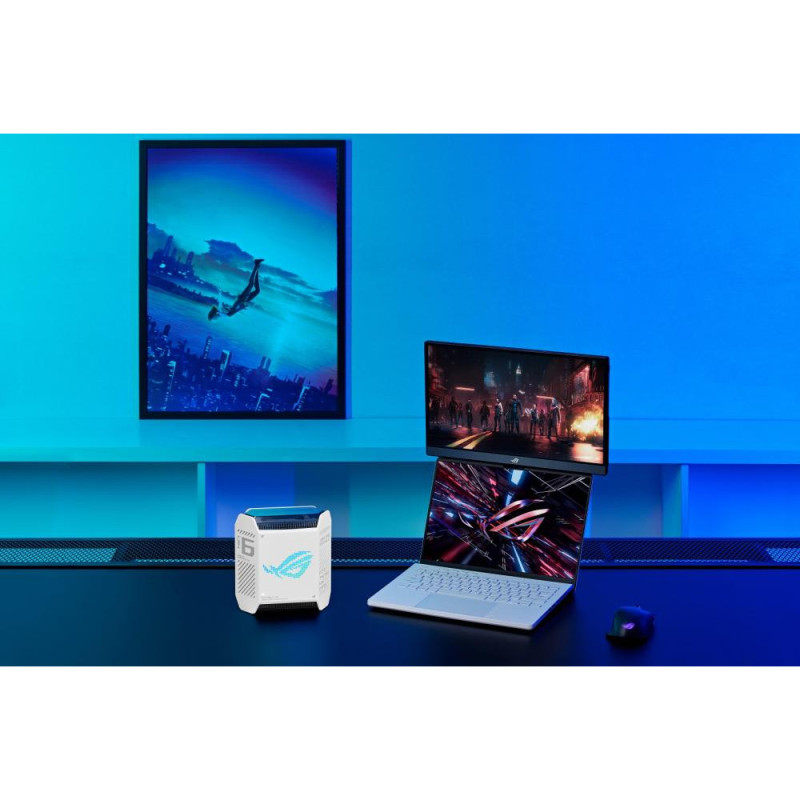 Бездротовий маршрутизатор (роутер) ASUS ROG Rapture GT6 White 2-pack