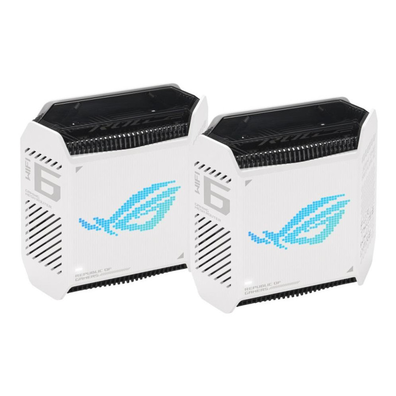 Бездротовий маршрутизатор (роутер) ASUS ROG Rapture GT6 White 2-pack