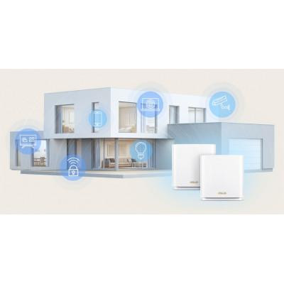 Бездротовий маршрутизатор (роутер) ASUS ZenWiFi XT9 (W-2-PK) Бездротовий маршрутизатор (роутер) ASUS ZenWiFi XT9 (W-2-PK)