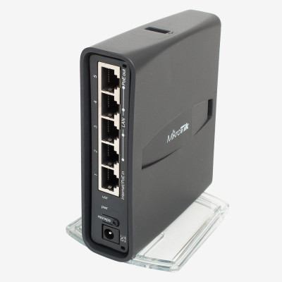 Бездротовий маршрутизатор (роутер) Mikrotik hAP ac lite tower (RB952Ui-5ac2nD-TC)