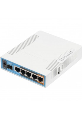 Бездротовий маршрутизатор (роутер) Mikrotik hAP ac (RB962UiGS-5HacT2HnT)