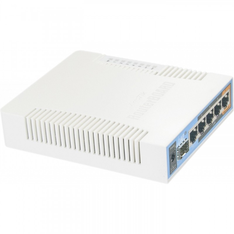 Бездротовий маршрутизатор (роутер) Mikrotik hAP ac (RB962UiGS-5HacT2HnT)