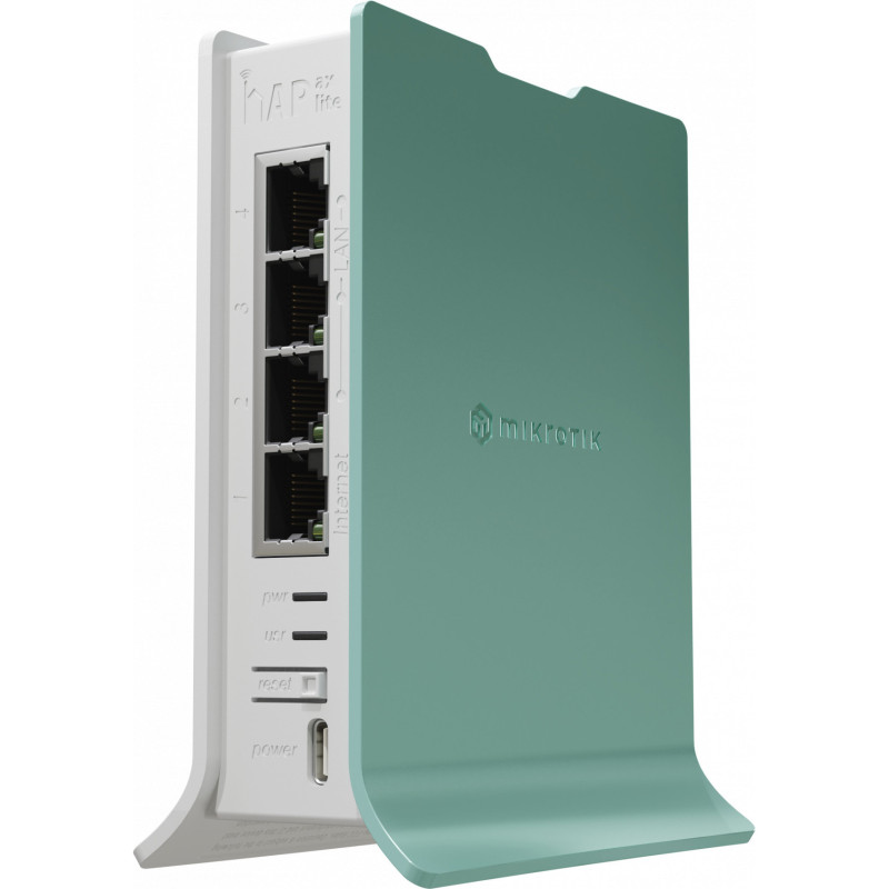 Бездротовий маршрутизатор (роутер) Mikrotik hAP ax lite (L41G-2axD)