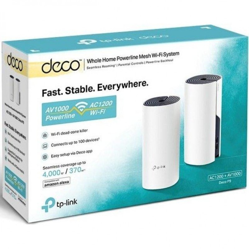 Бездротовий маршрутизатор (роутер) TP-Link Deco P9 2-pack