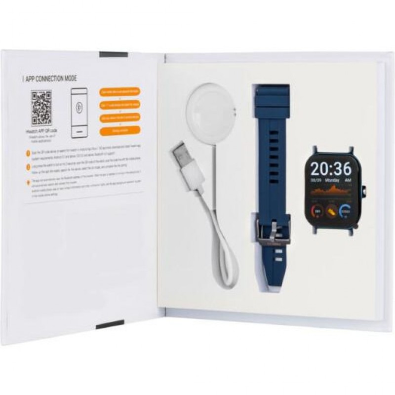 Фітнес-браслет AMICO GO FUN PULSEOXIMETER TONOMETER blue