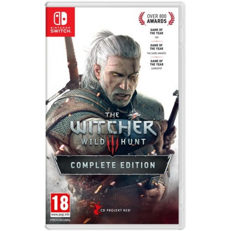 Гра для Nintendo Switch The Witcher 3: Wild Hunt Complete Edition Nintendo Switch (1186876, 5902367641825)