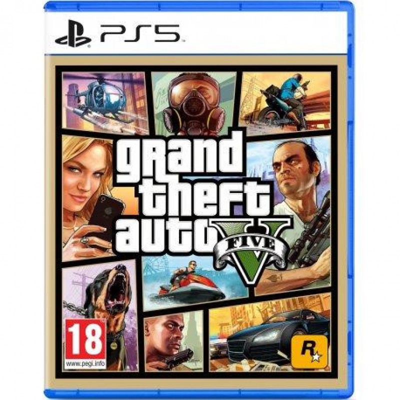 Грати в PS5 Grand Theft Auto V PS5 (5026555431842)