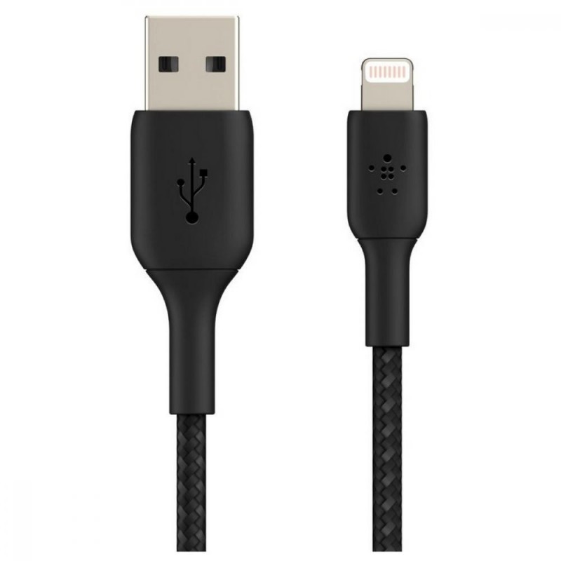 Кабель Lightning Belkin USB 2.0 AM to Lightning 2m (CAA002BT2MBK)