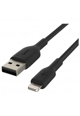 Кабель Lightning Belkin USB 2.0 AM to Lightning 2m (CAA002BT2MBK)