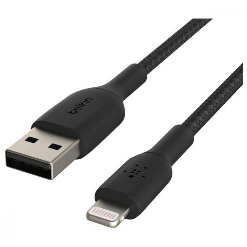 Кабель Lightning Belkin USB 2.0 AM to Lightning 2m (CAA002BT2MBK)