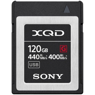 Картка пам'яті Sony 120 GB XQD G Series PCI Express 3.0 (QDG120F)