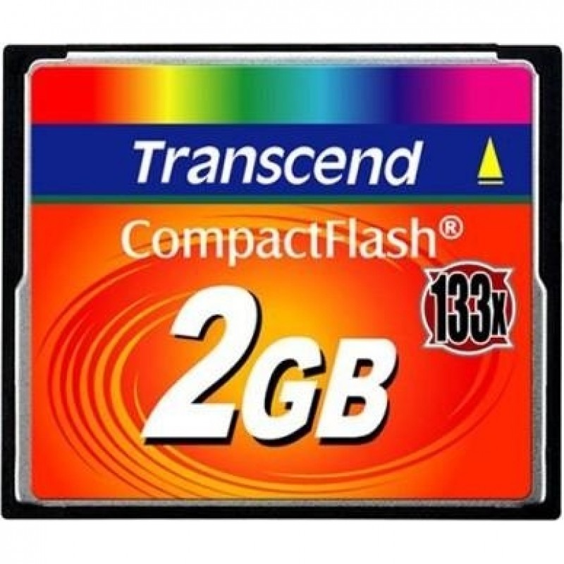 Карта пам'яті Transcend 2 GB 133X CompactFlash Card TS2GCF133
