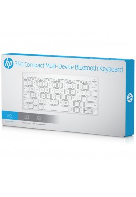 Клавіатура HP 350 Compact Multi-Device BT White (692T0AA)