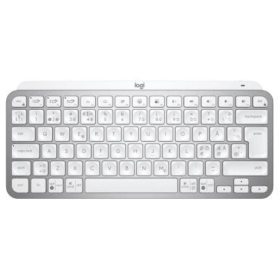 Клавіатура Logitech MX Keys Mini Illuminated UA Pale Grey (920-010609)