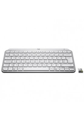 Клавіатура Logitech MX Keys Mini Illuminated UA Pale Grey (920-010609)