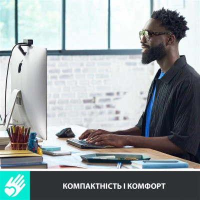 Клавіатура Logitech MX Keys Mini Illuminated UA Pale Grey (920-010609)