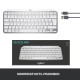 Клавіатура Logitech MX Keys Mini Minimalist US Pale Grey (920-010499)