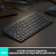 Клавіатура Logitech MX Keys Mini Minimalist US Pale Grey (920-010499)