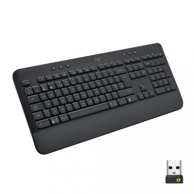 Клавіатура Logitech Signature K650 USB/Bluetooth Graphite (920-010945)