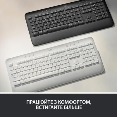 Клавіатура Logitech Signature K650 USB/Bluetooth Graphite (920-010945) Клавіатура Logitech Signature K650 USB/Bluetooth Graphite (920-010945)