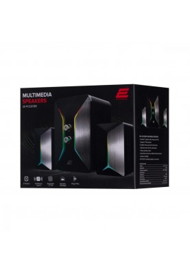 Колонки для комп'ютера 2E PCS301 RGB 2.1 USB Black (2E-PCS301BK)