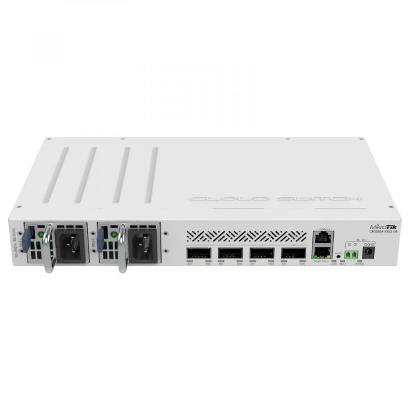 Комутатор Mikrotik CRS504-4XQ-IN