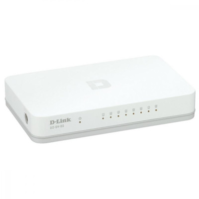 Комутатор некерований D-Link GO-SW-8G/E