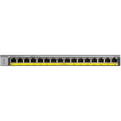 Комутатор некерований Netgear GS116LP (GS116LP-100EUS)