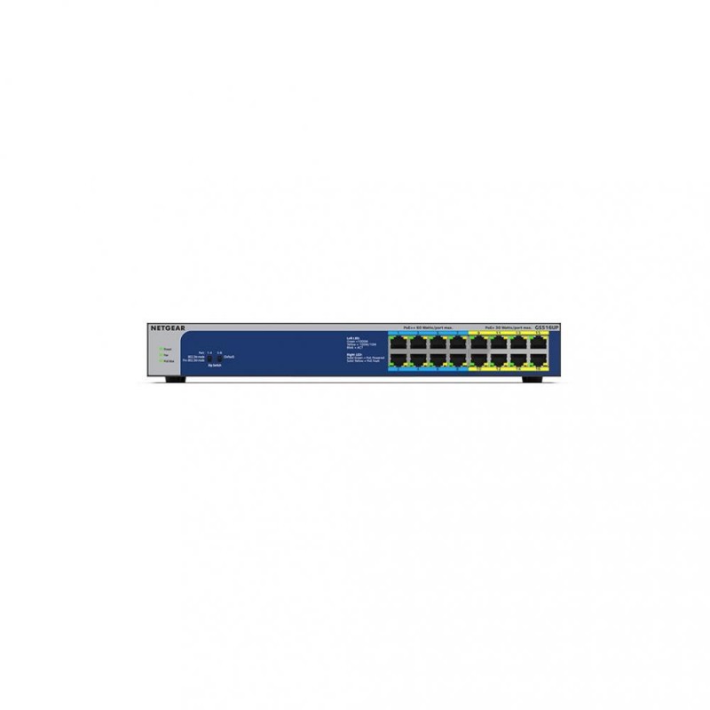 Комутатор некерований Netgear GS516UP (GS516UP-100EUS)