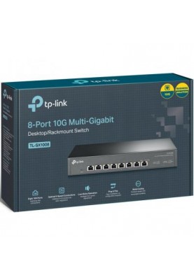 Комутатор некерований TP-Link TL-SX1008