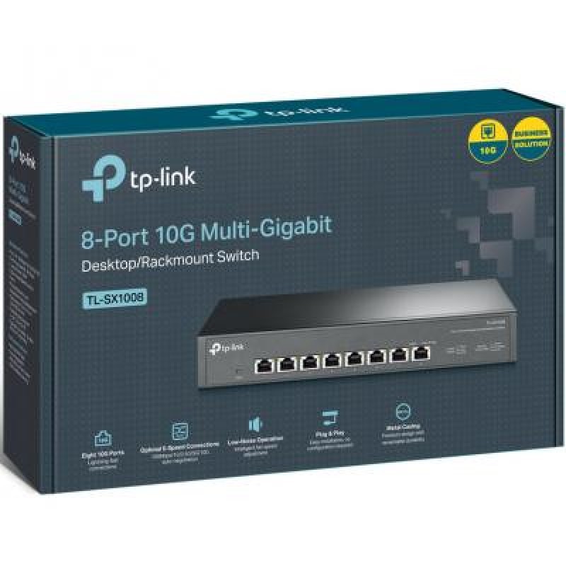 Комутатор некерований TP-Link TL-SX1008