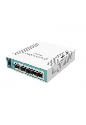 Комутатор керований 3 рівня Mikrotik Cloud Router Switch (CRS106-1C-5S)