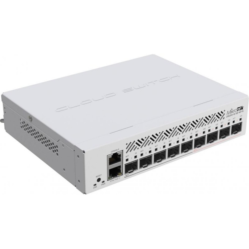 Комутатор керований Mikrotik CRS310-1G-5S-4S+IN