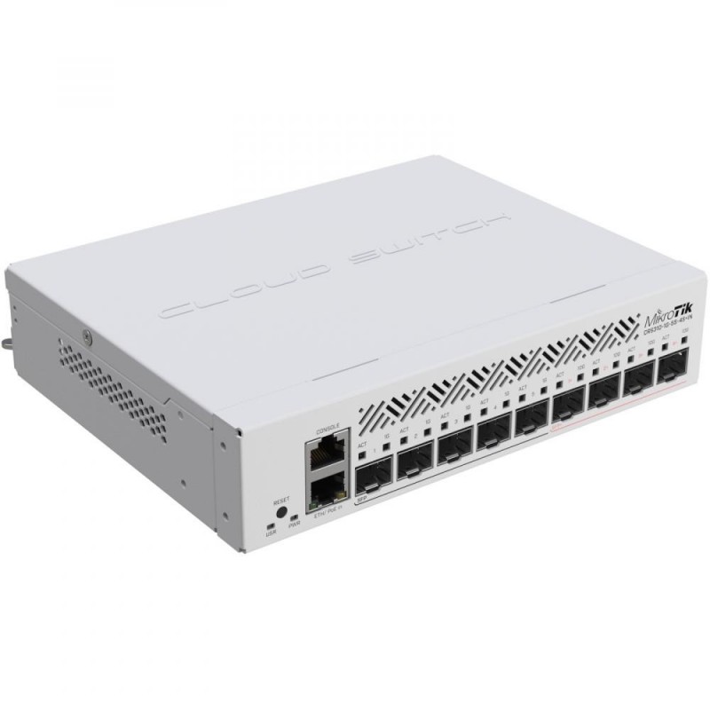 Комутатор керований Mikrotik CRS310-1G-5S-4S+IN