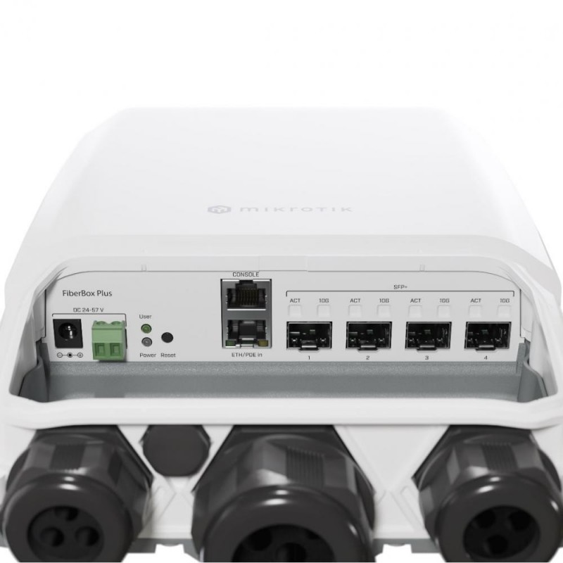 Комутатор керований рівня 2 Mikrotik FiberBox Plus (CRS305-1G-4S+OUT)