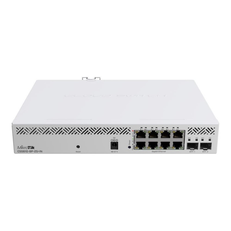 Комутатор Smart Mikrotik CSS610-8P-2S+IN