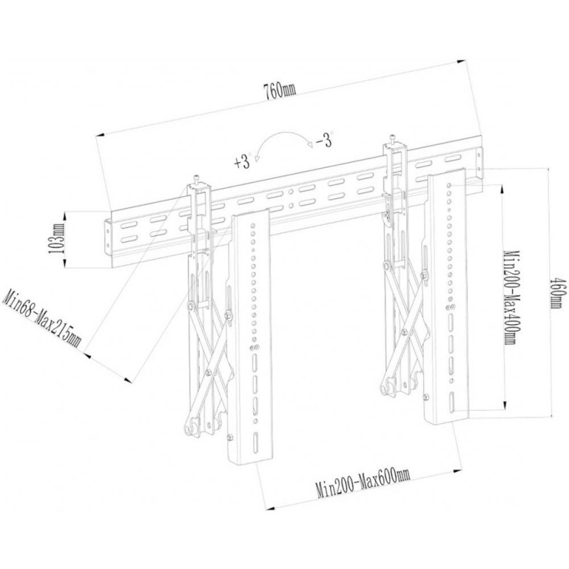 Кронштейни CHARMOUNT WMX-64