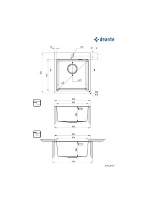 Кухонна мийка Deante Olfato ZPO 010A