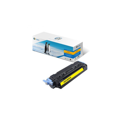 Лазерний картридж G&G Картридж для HP CLJ1600/2600 Yellow (G&G-Q6002A)