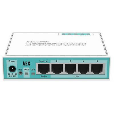 Маршрутизатор (роутер) Mikrotik hEX (RB750Gr3) Маршрутизатор (роутер) Mikrotik hEX (RB750Gr3)
