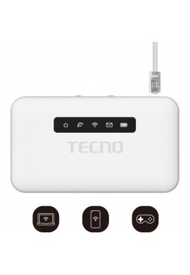 Модем 4G/3G + Wi-Fi роутер Tecno TR118