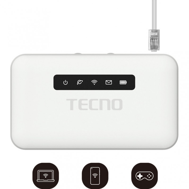 Модем 4G/3G + Wi-Fi роутер Tecno TR118