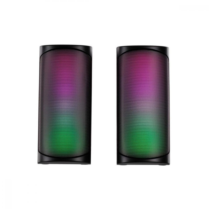 Мультимедійна акустика 2E PCS231 RGB Matrix 2.0 USB Black (2E-PCS231BK)