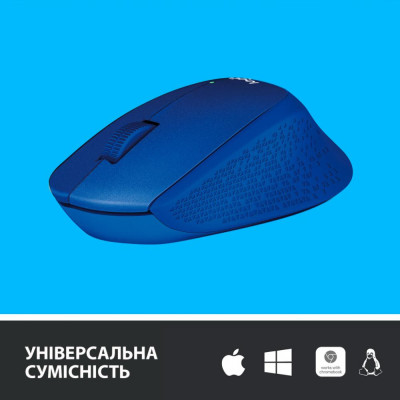 Миша Logitech M330 Silent Plus Blue (910-004910)