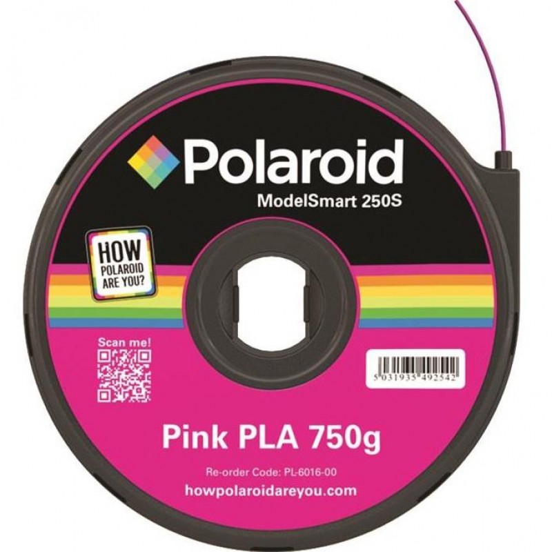 Пластик для 3D-принтера Polaroid ModelSmart 250s Pink (3D-FL-PL-6016-00)