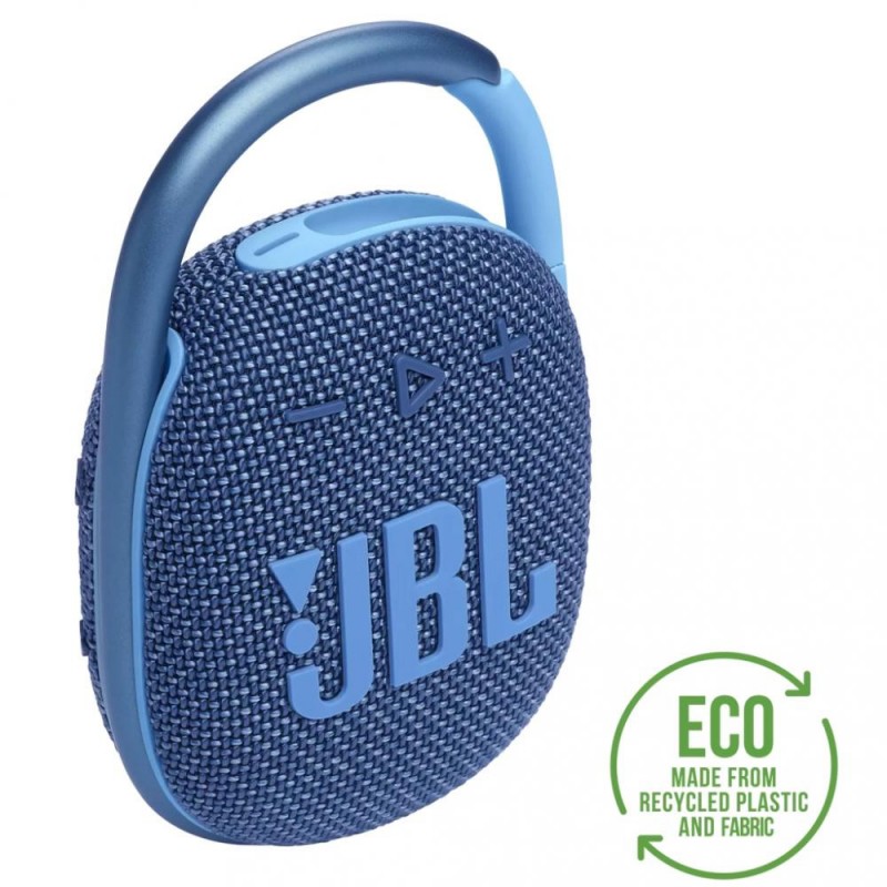 Портативний стовпчик JBL Clip 4 Eco Blue (JBLCLIP4ECOBLU)