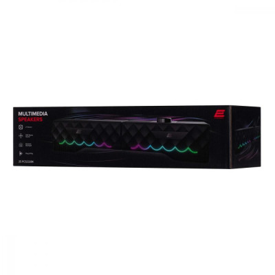 Саундбар 2E PCS232 Soundbar 2.0 USB Black (2E-PCS232BK)