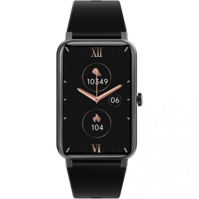 Смарт-годинник Globex Smart Watch Fit Black Смарт-годинник Globex Smart Watch Fit Black