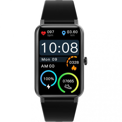 Смарт-годинник Globex Smart Watch Fit Black Смарт-годинник Globex Smart Watch Fit Black