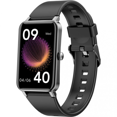 Смарт-годинник Globex Smart Watch Fit Black Смарт-годинник Globex Smart Watch Fit Black